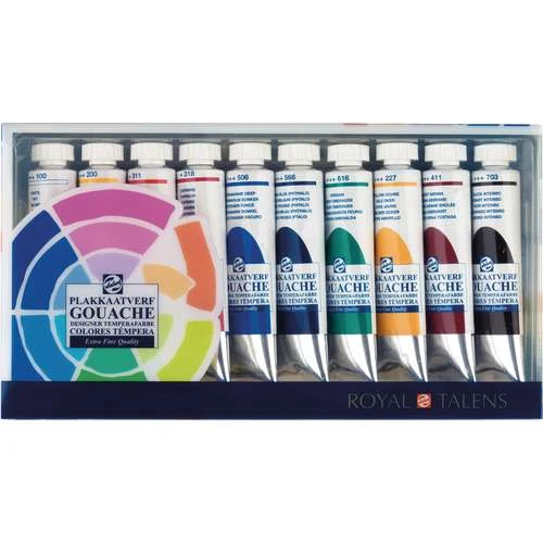 Talens Extra Fine Gouache Basic Set 1 Talens Extra Fine Gouache Basic Set