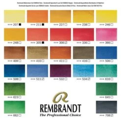 Talens Rembrandt Watercolour Metal Box Sets -Da Vinci Shop TalensRembrandtWatercolourMetalBoxSets 2