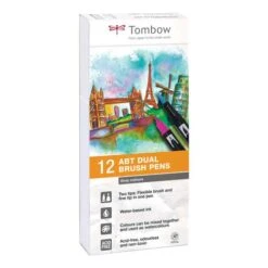 Tombow® Tombow ABT Dual 12 Brush Pen Sets -Da Vinci Shop TombowABTDual12BrushPenSets 2