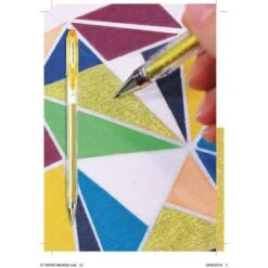 Uni-Ball Signo UM120SP Glitter 8 Gel Pen Set -Da Vinci Shop Uni BallSignoUM120SPGlitter8GelPenSet 2