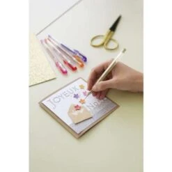 Uni-Ball Signo UM120SP Glitter 8 Gel Pen Set -Da Vinci Shop Uni BallSignoUM120SPGlitter8GelPenSet 4