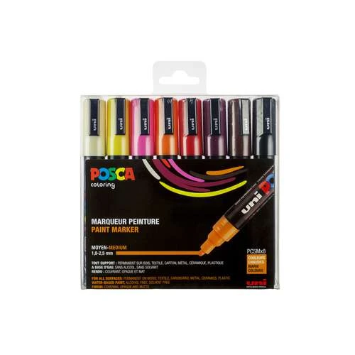 Uni Posca Marker Sets PC-5M 4 Uni Posca Marker Sets PC-5M - Image 4
