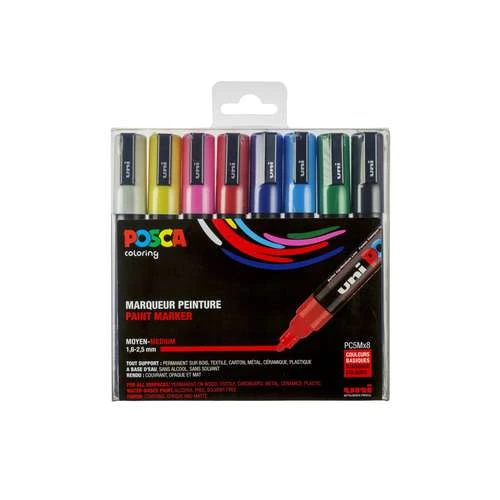 Uni Posca PC-5M Marker Sets 1 Uni Posca PC-5M Marker Sets