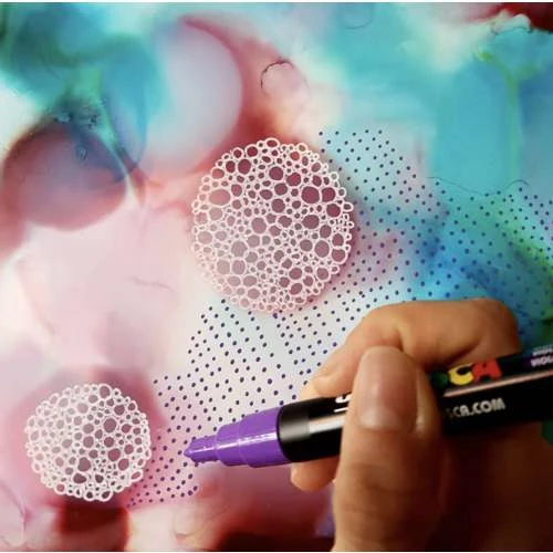 Uni Posca PC7M Acrylic Marker Sets 6 Uni Posca PC7M Acrylic Marker Sets - Image 6