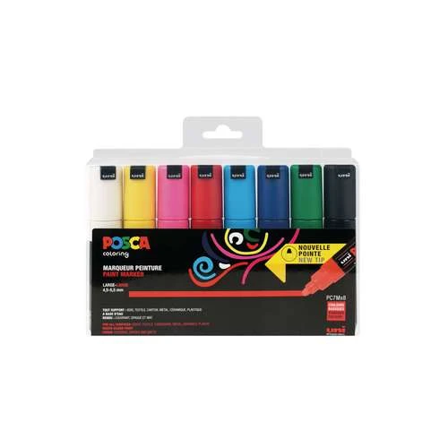 Uni Posca PC7M Acrylic Marker Sets 1 Uni Posca PC7M Acrylic Marker Sets