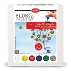 VIVA DECOR | Blob Paint Sets — 6 X 90 Ml Bottles -Da Vinci Shop VIVADECOR7CBlobPaintsetsE280946x90mlbottles 3