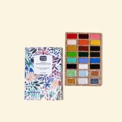 VIVIVA COLORS | Watercolor Pans Set - Deluxe 24 Pan Set