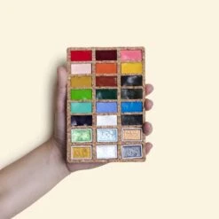 VIVIVA COLORS | Watercolor Pans Set - Deluxe 24 Pan Set -Da Vinci Shop VIVIVACOLORS7CWatercolorPansSet Deluxe24panset 3