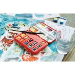 Van Gogh | Watercolour Pocket Box Special Edition — 12 Half Pans -Da Vinci Shop VanGogh7CWatercolourPocketBoxspecialeditionE2809412halfpans 3