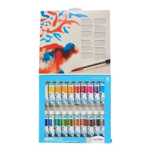 Van Gogh | Watercolour Set — 20 X 10ml Tubes 2 Van Gogh | Watercolour Set — 20 X 10ml Tubes - Image 2