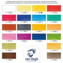 Van Gogh | Watercolour Set — 20 X 10ml Tubes 9 Van Gogh | Watercolour Set — 20 X 10ml Tubes -Da Vinci Shop VanGogh7CWatercolourSetE2809420x10mltubes 3