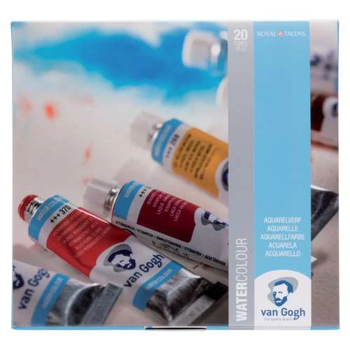 Van Gogh | Watercolour Set — 20 X 10ml Tubes 1 Van Gogh | Watercolour Set — 20 X 10ml Tubes