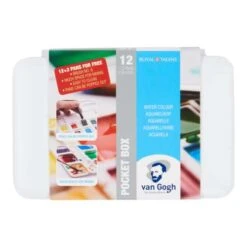 Van Gogh Pocket Watercolour Box -Da Vinci Shop VanGoghPocketWatercolourBox 2