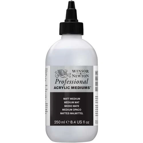 WINSOR & NEWTON™ | Professional Acrylic™ — Matte Medium 2 WINSOR & NEWTON™ | Professional Acrylic™ — Matte Medium - Image 2