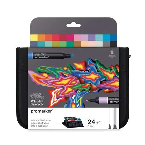 Winsor & Newton 24 Promarker Sets 1 Winsor & Newton 24 Promarker Sets