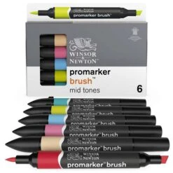 Winsor & Newton 6 BrushMarker Sets 10 Winsor & Newton 6 BrushMarker Sets -Da Vinci Shop Winsor26amp3BNewton6BrushMarkerSets 4