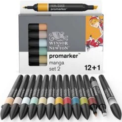 Winsor & Newton | Promarker™ Sets — 12 Markers