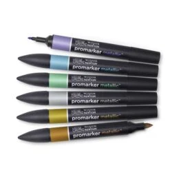 Winsor & Newton BrushMarker Metallic Set 8 Winsor & Newton BrushMarker Metallic Set -Da Vinci Shop Winsor26amp3BNewtonBrushMarkerMetallicSet 2