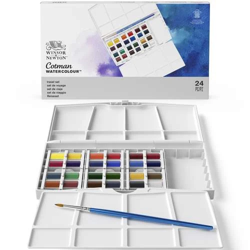 Winsor & Newton Cotman Painting Box Plus Set 6 Winsor & Newton Cotman Painting Box Plus Set - Image 6