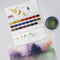 Winsor & Newton Cotman Studio Watercolour Set -Da Vinci Shop Winsor26amp3BNewtonCotmanStudioWatercolourSet 3