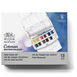 Winsor & Newton Cotman Water Colours Field Box -Da Vinci Shop Winsor26amp3BNewtonCotmanWaterColoursFieldBox 3