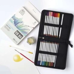 Winsor & Newton Studio Collection Watercolour Pencil Wallet 8 Winsor & Newton Studio Collection Watercolour Pencil Wallet -Da Vinci Shop Winsor26amp3BNewtonStudioCollectionWatercolourPencilWallet 2