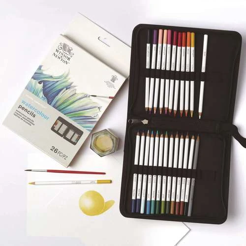 Winsor & Newton Studio Collection Watercolour Pencil Wallet 6 Winsor & Newton Studio Collection Watercolour Pencil Wallet - Image 6