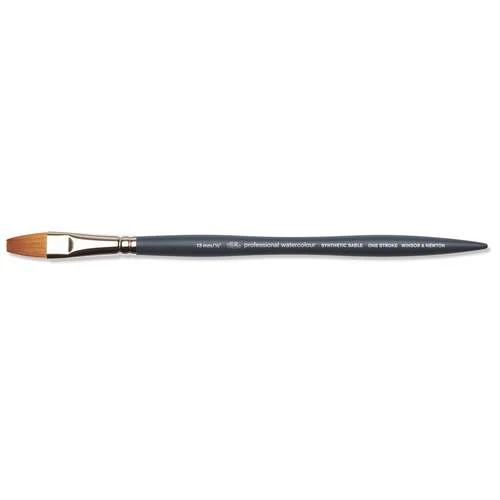 Winsor & Newton Synthetic Sable Watercolour Brushes - Short Flat 2 Winsor & Newton Synthetic Sable Watercolour Brushes - Short Flat - Image 2
