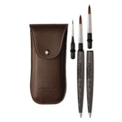 Da Vinci | COLINEO Travel Brush Set Series 5522-2022 — 2 Brushes+ Handle & Case -Da Vinci Shop daVinci7CCOLINEOTravelBrushSetSeries5522 2022E280942brushes2Bhandle26amp3Bcase 3