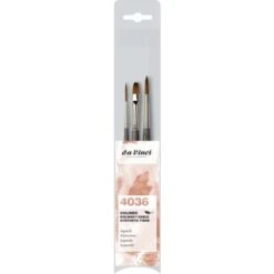 Da Vinci | COLINEO Watercolour Brush Set Series 4036 — 3 Brushes
