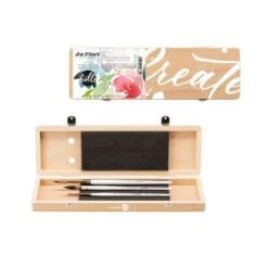 Da Vinci | Frau Hölle Loose Watercolor Florals Brush Gift Set — 3 Brushes