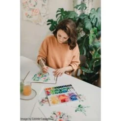 Da Vinci | Frau Hölle Loose Watercolor Florals Brush Gift Set — 3 Brushes -Da Vinci Shop daVinci7CFrauHC3B6lleLooseWatercolorFloralsBrushGiftSetE280943brushes 4