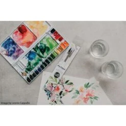 Da Vinci | Frau Hölle Loose Watercolor Florals Brush Set — 3 Brushes -Da Vinci Shop daVinci7CFrauHC3B6lleLooseWatercolorFloralsBrushSetE280943brushes 2