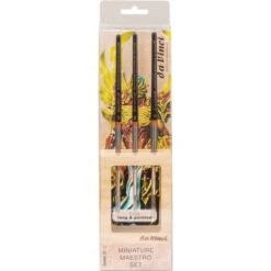 Da Vinci | MINIATURE MAESTRO Set Series 70 โ 3 Long Pointed Tip Brushes