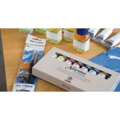 Da Vinci | NOVA BLUE Set, Series 11660 For Schmincke Norma® BLUE — 4 Brushes -Da Vinci Shop daVinci7CNOVABLUESet2CSeries11660forSchminckeNormaC2AEBLUEE280944brushes 3