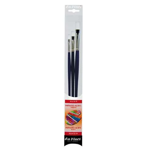 Da Vinci Impasto Acrylic Brush Set Series 5105 1 Da Vinci Impasto Acrylic Brush Set Series 5105