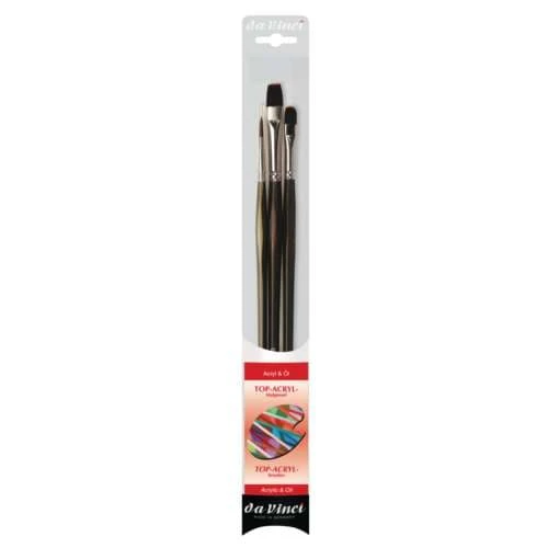 Da Vinci Top Acryl Brush Set 1 Da Vinci Top Acryl Brush Set